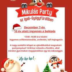 Mikulás-Party az Igali-Gyógyfürdőben