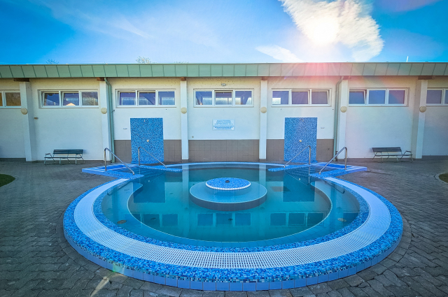Der renovierte Jacuzzi ist fertig
