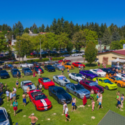 Mustang találkozó az Igali-Gyógyfürdőben