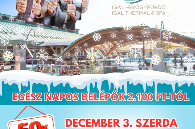 Fifty-Fifty Akció decemberben is meghosszabbítva