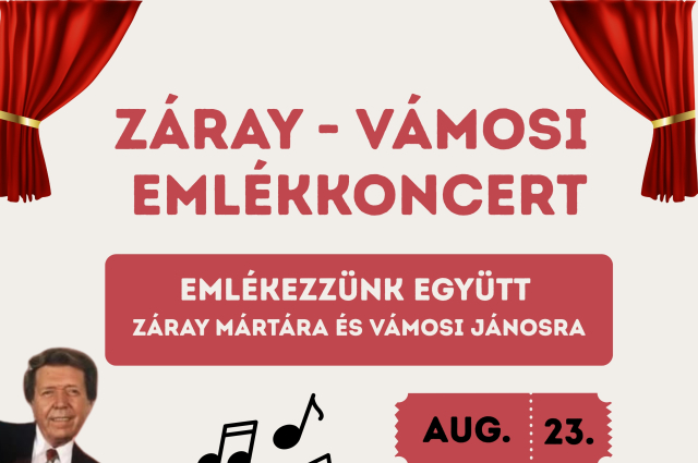 ZÁRAY - VÁMOSI EMLÉKKONCERT