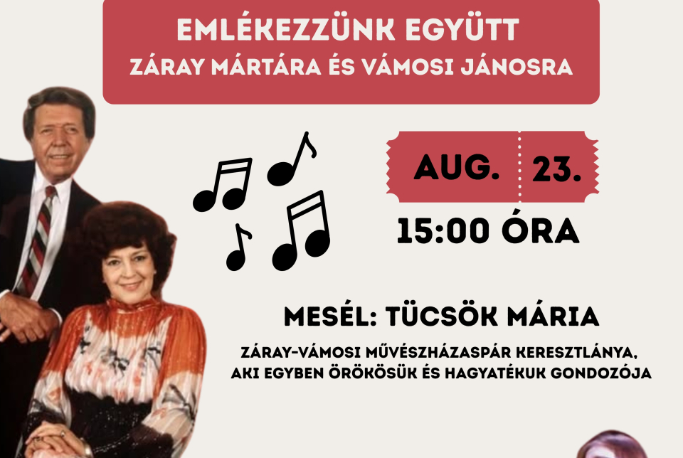 ZÁRAY - VÁMOSI EMLÉKKONCERT