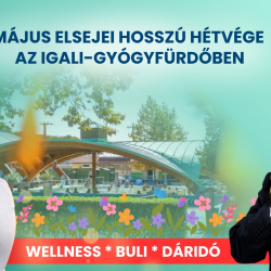 Wellnes Buli Dáridó a május elsejei hosszú hétvégén